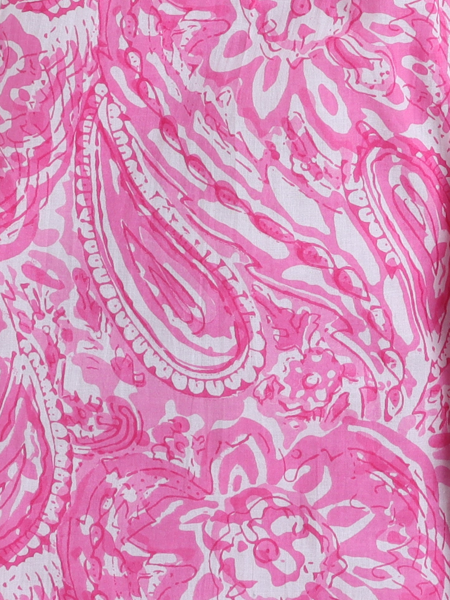 Floral Printed Cotton Lace Embelished 3/4th Sleeves Top and Pant Night Wear Lounge Wear Set For Girls - Pink