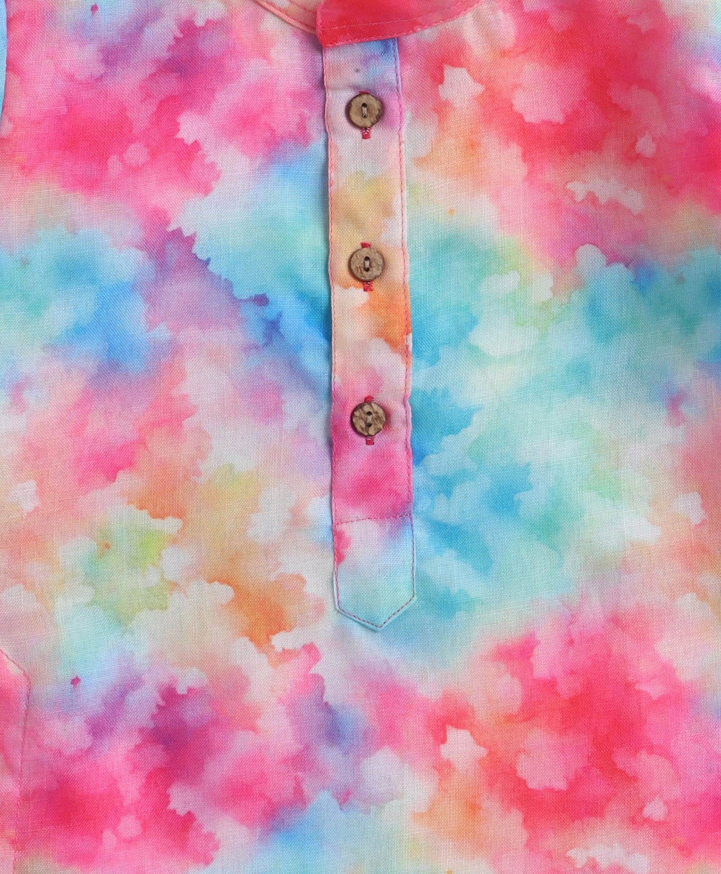 The Magic Wand Holi Edition Splash Printed Kurta - Multi Colour