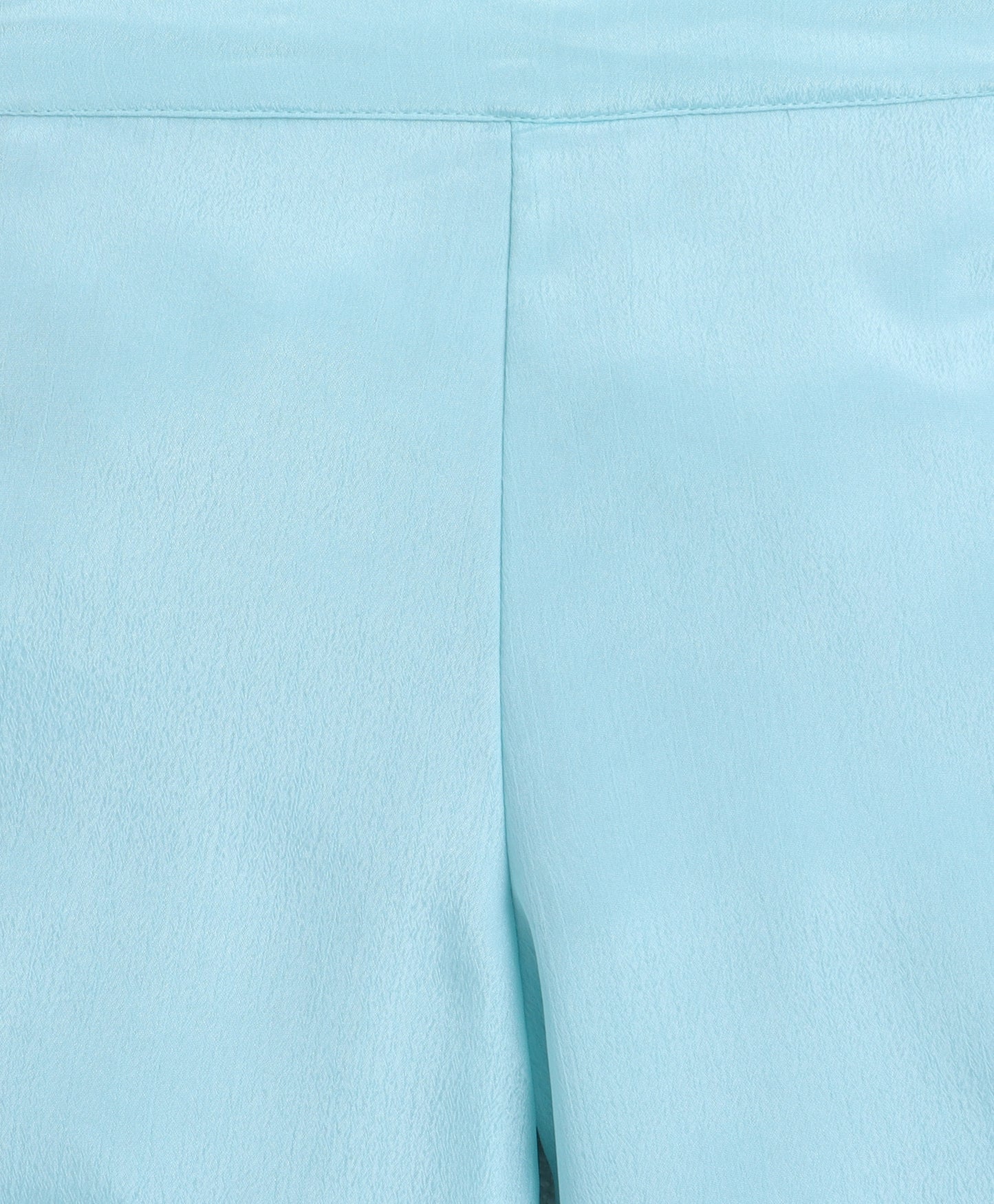 The Magic Wand Jacquard Sleeveless Top With Palazzo Set - Blue