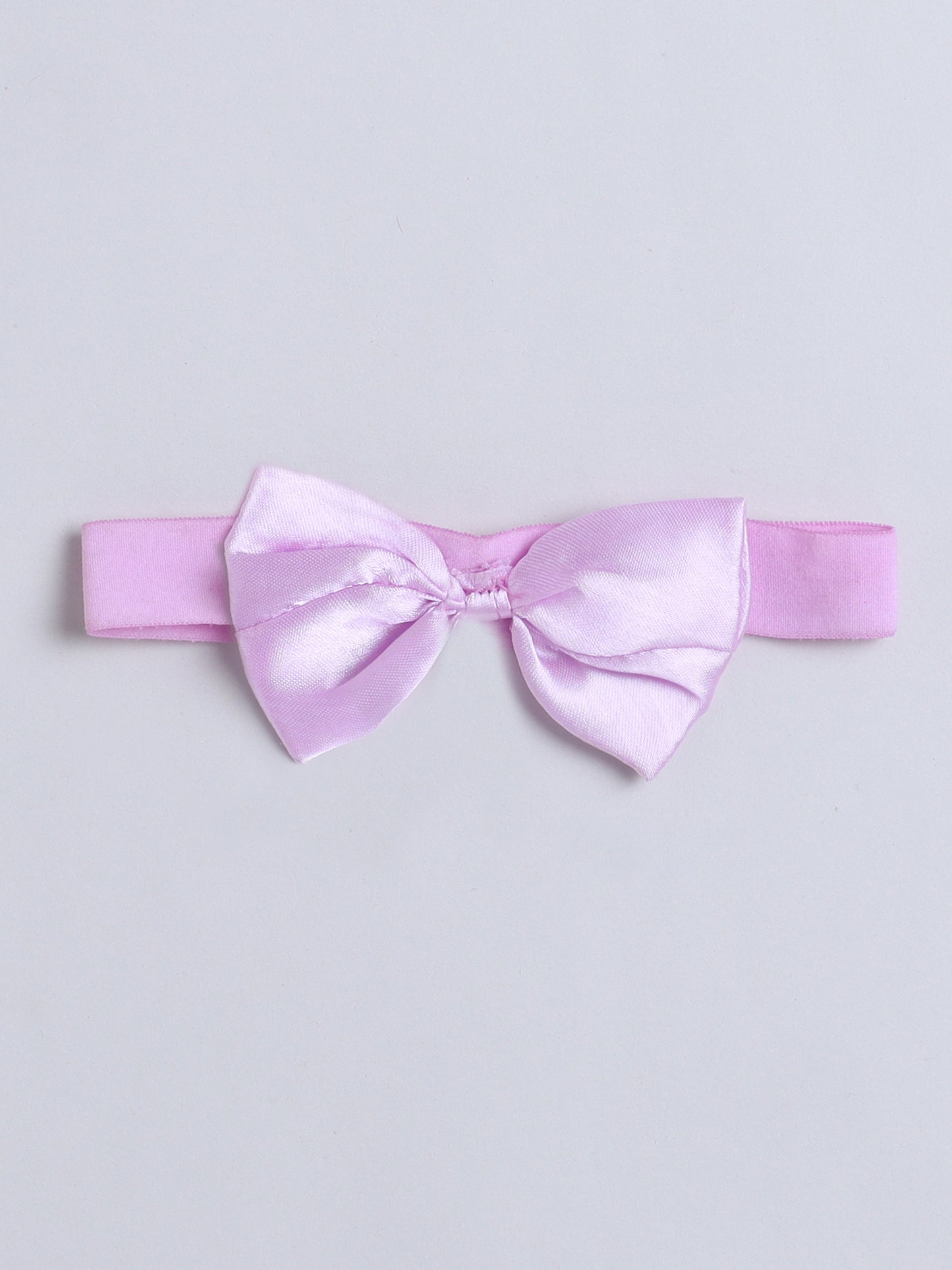 Sleeveless Bow Detailed Dress With Headband - Lavender