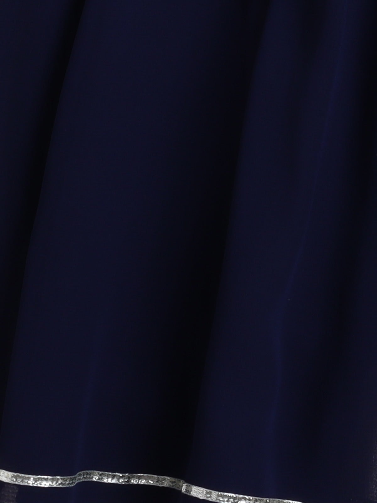 The Magic Wand Sleeveless Sequins Embellished Kurta and Sharara Set - Navy Blue