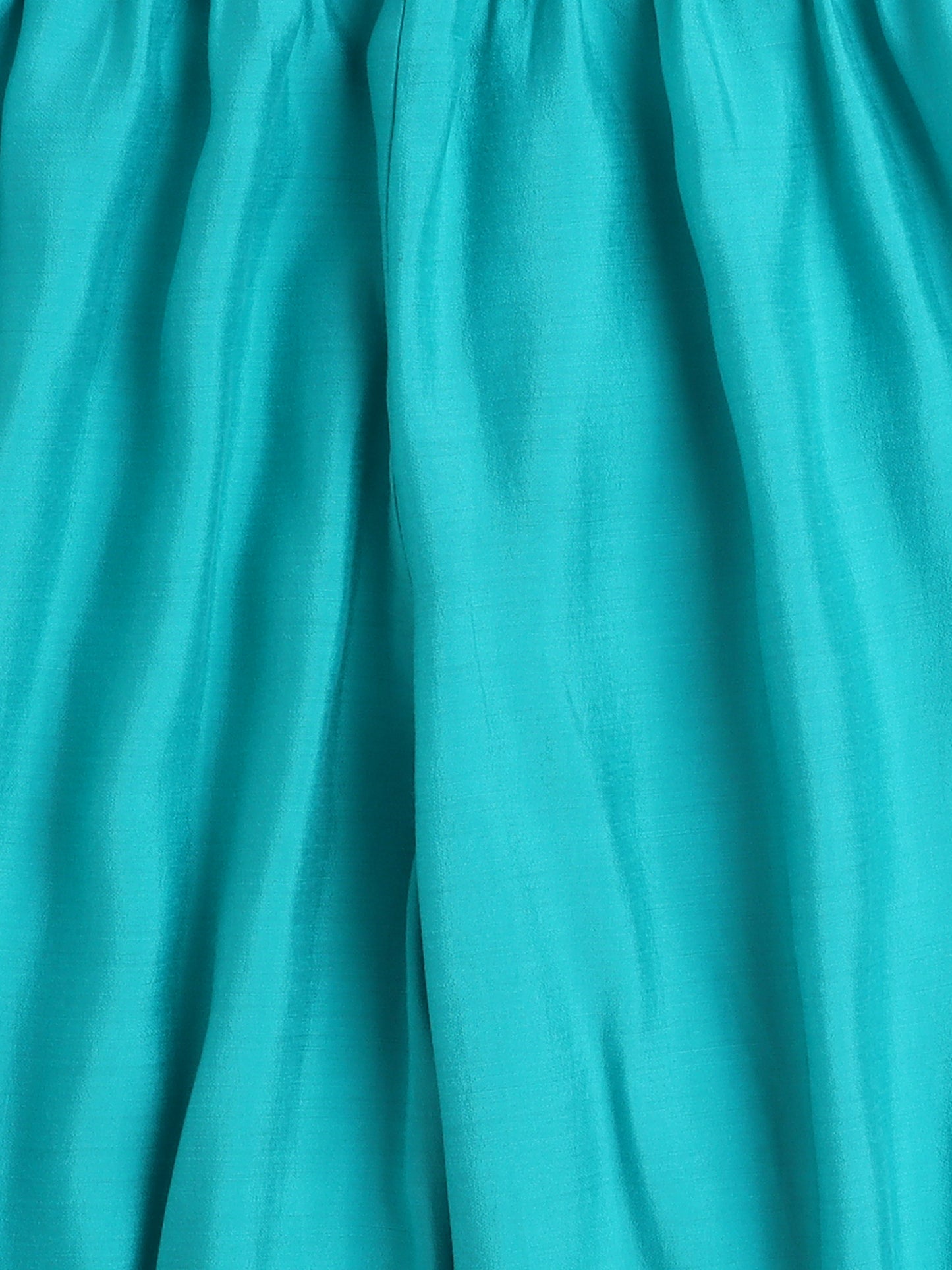 3/4 th Sleeves Angharakha Kurta Set- Green