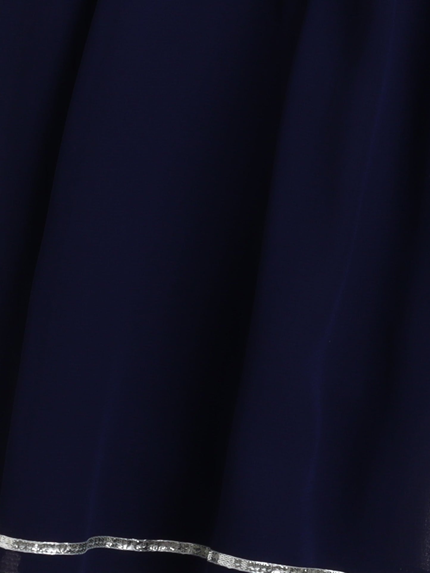 The Magic Wand Singlet Sequins Embellished Kurta and Sharara Set - Navy Blue