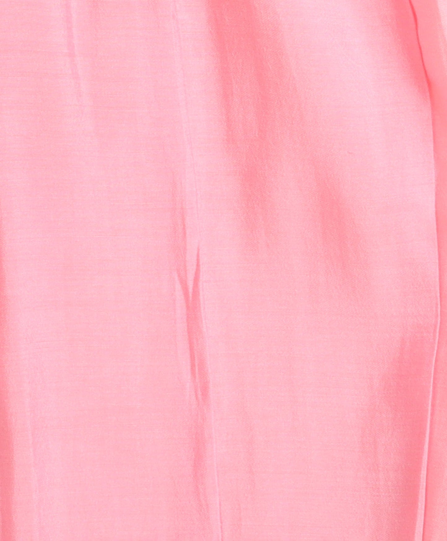 3/4 th Sleeves Solid Printed Lace Embellished Kurti and Salwar Set- Pink