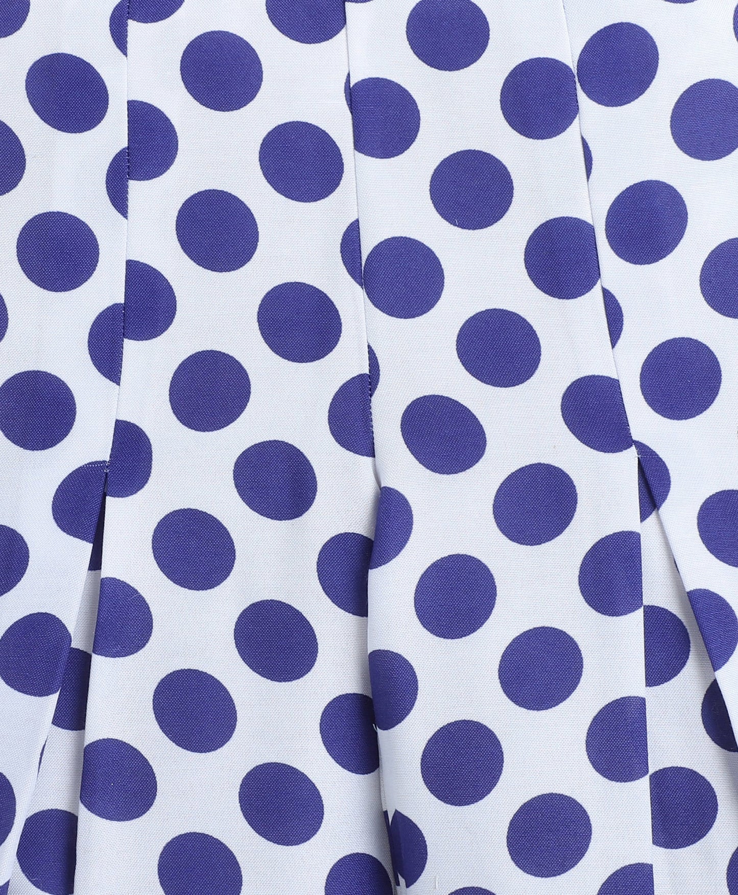 Woven Singlet Polka Dots Printed Top and Co-Ordinating Palazzo Set- Royal Blue
