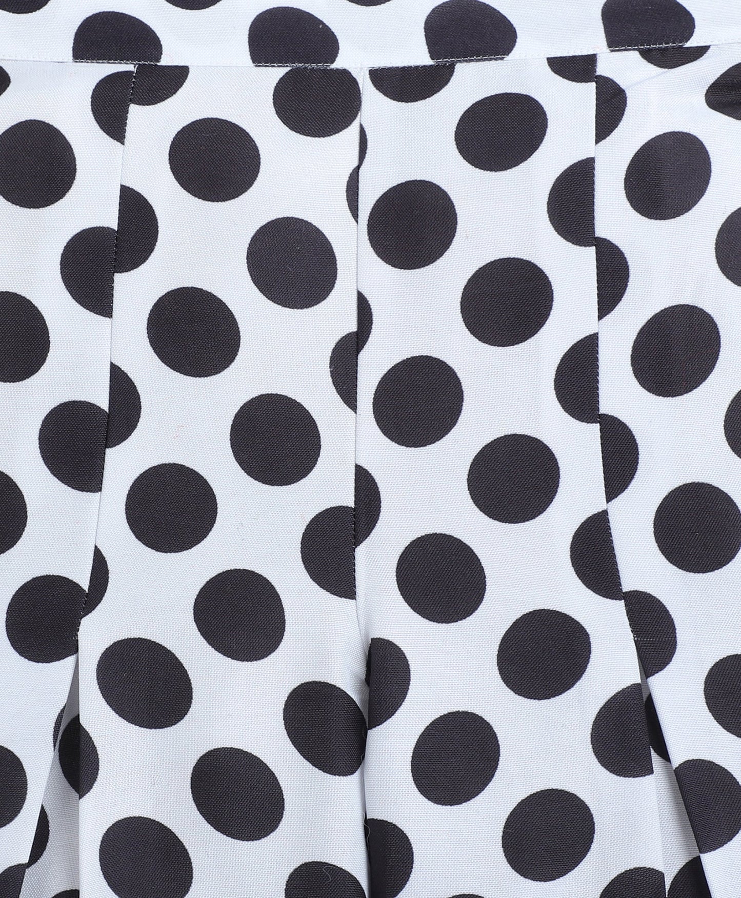 Woven Singlet Polka Dots Printed Top and Co-Ordinating Palazzo Set- Black