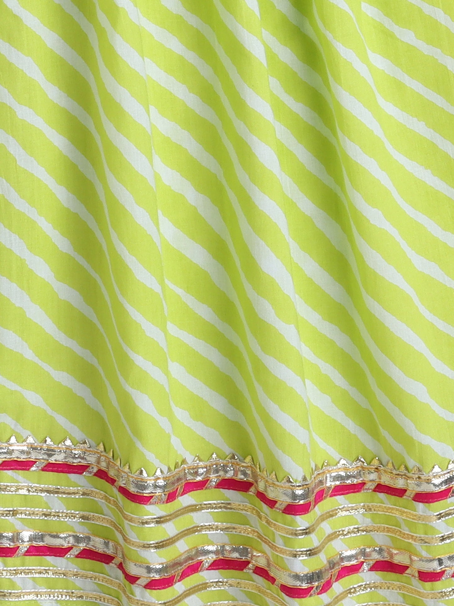 Half Sleeves Floral Kurta with Lace and Palazzo Set- Yellow