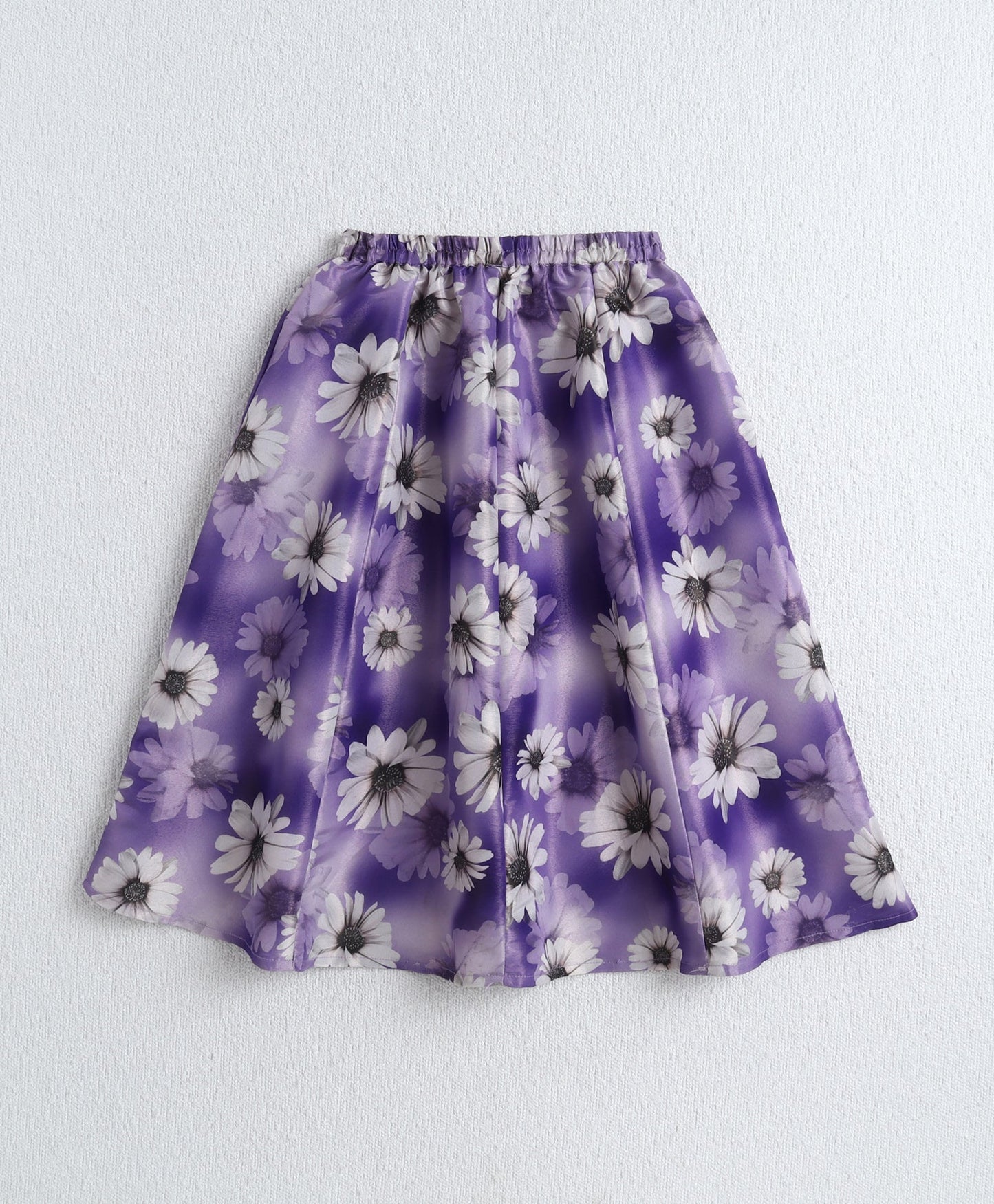 The Magic Wand Woven Puff Sleeves Digital Printed Choli and Lehenga Set with Dupatta- Lavender