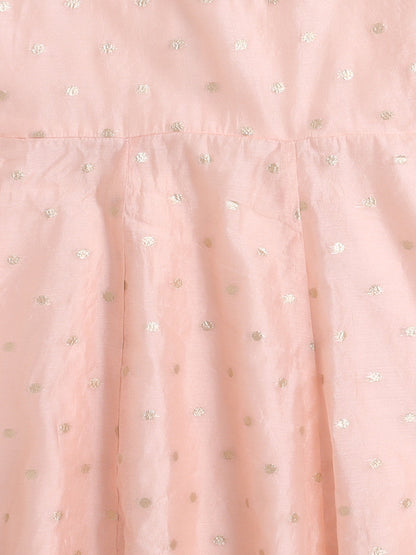 The Magic Wand Sleeveless Bootie Printed Chanderi Kurti Pant & Dupatta Set