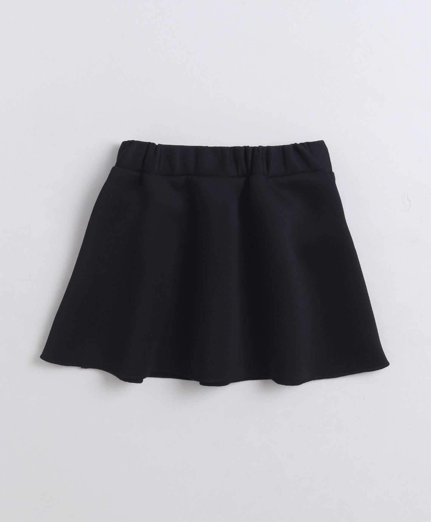  The Magic Wand Woven Waist Coat Top & Pleated Skirt With Bow Applique - Black