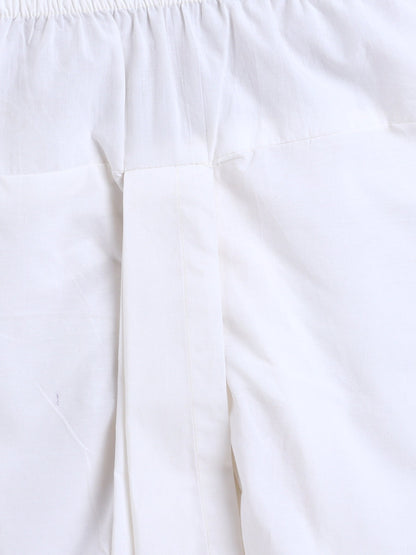 The Magic Wand Cotton Full Sleeve All Over Printed Kurta and Dhoti Set Navy Blue