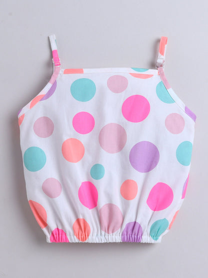 The Magic Wand All Over Printed Strappy Top & Pant set- Multicolor