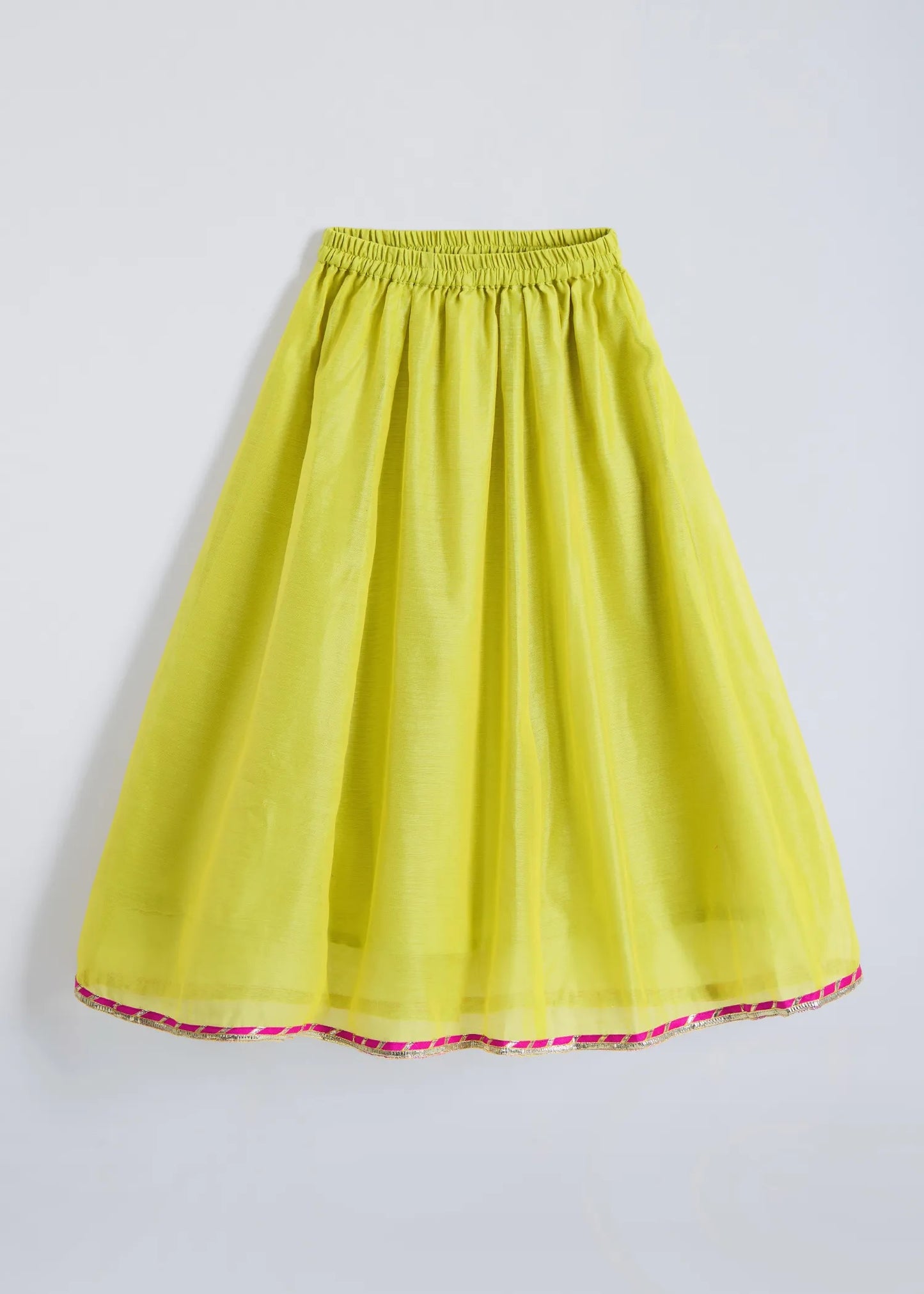 The Magic Wand Woven Sleeveless Embellished Printed Lehenga Choli With Dupatta - Fuchsia
