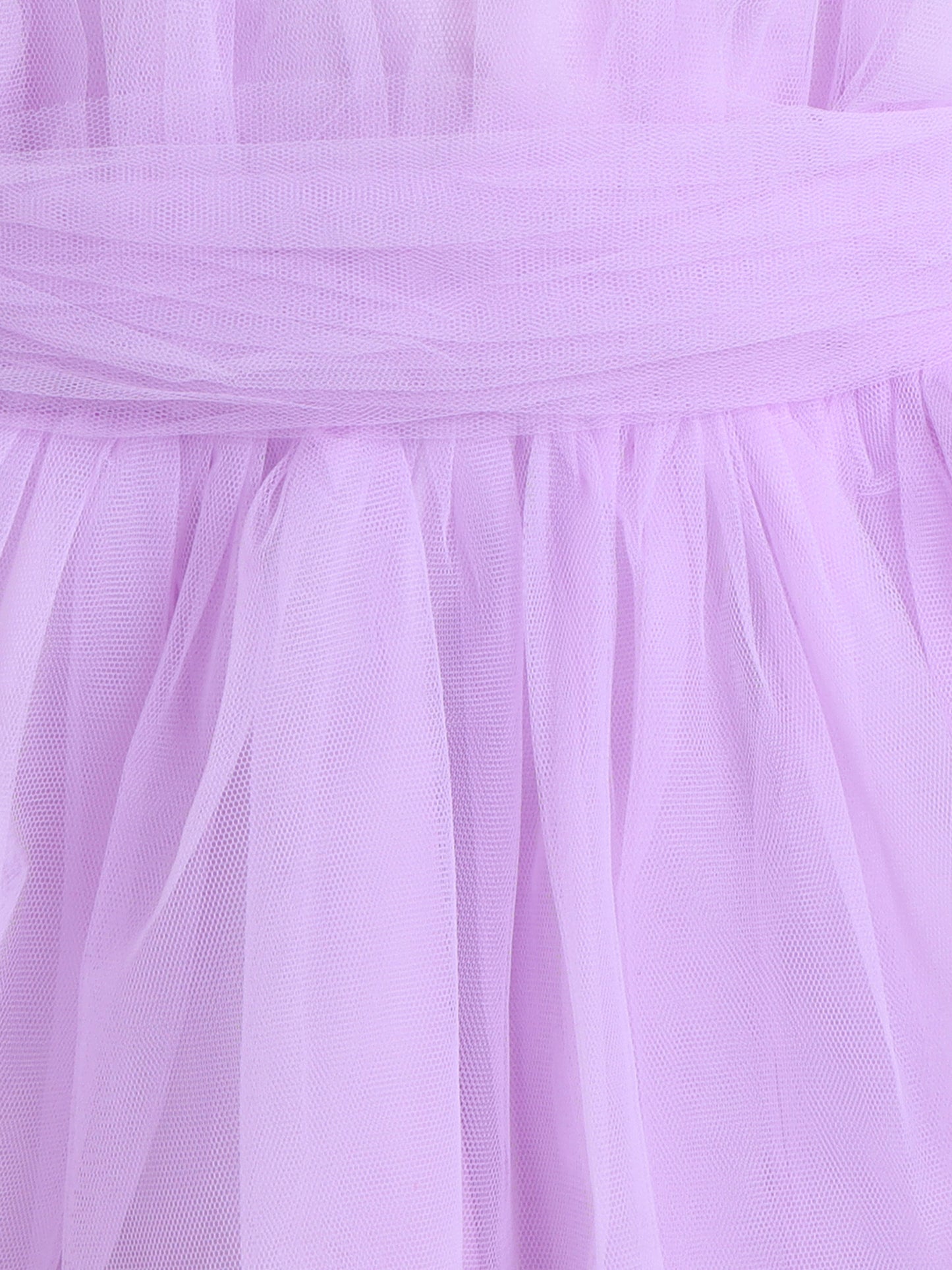 Sleeveless Bow Detailed Dress With Headband - Lavender