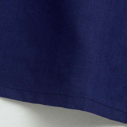 Sequins Sleeveless Ruffled Dress - Navy Blue