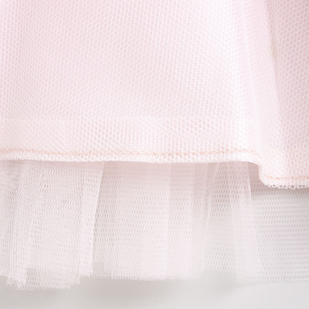 Kids Pink Embelished Dress