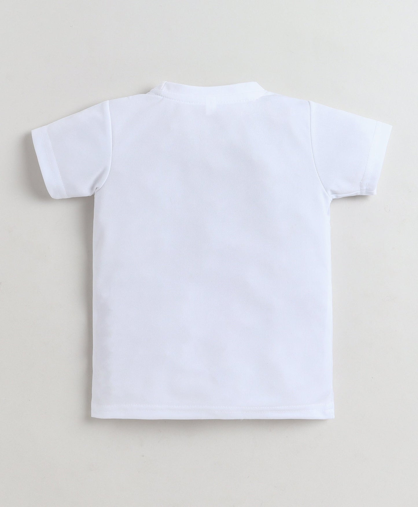The Magic Wand Colorful Holi ki Toli Printed T-Shirt - White