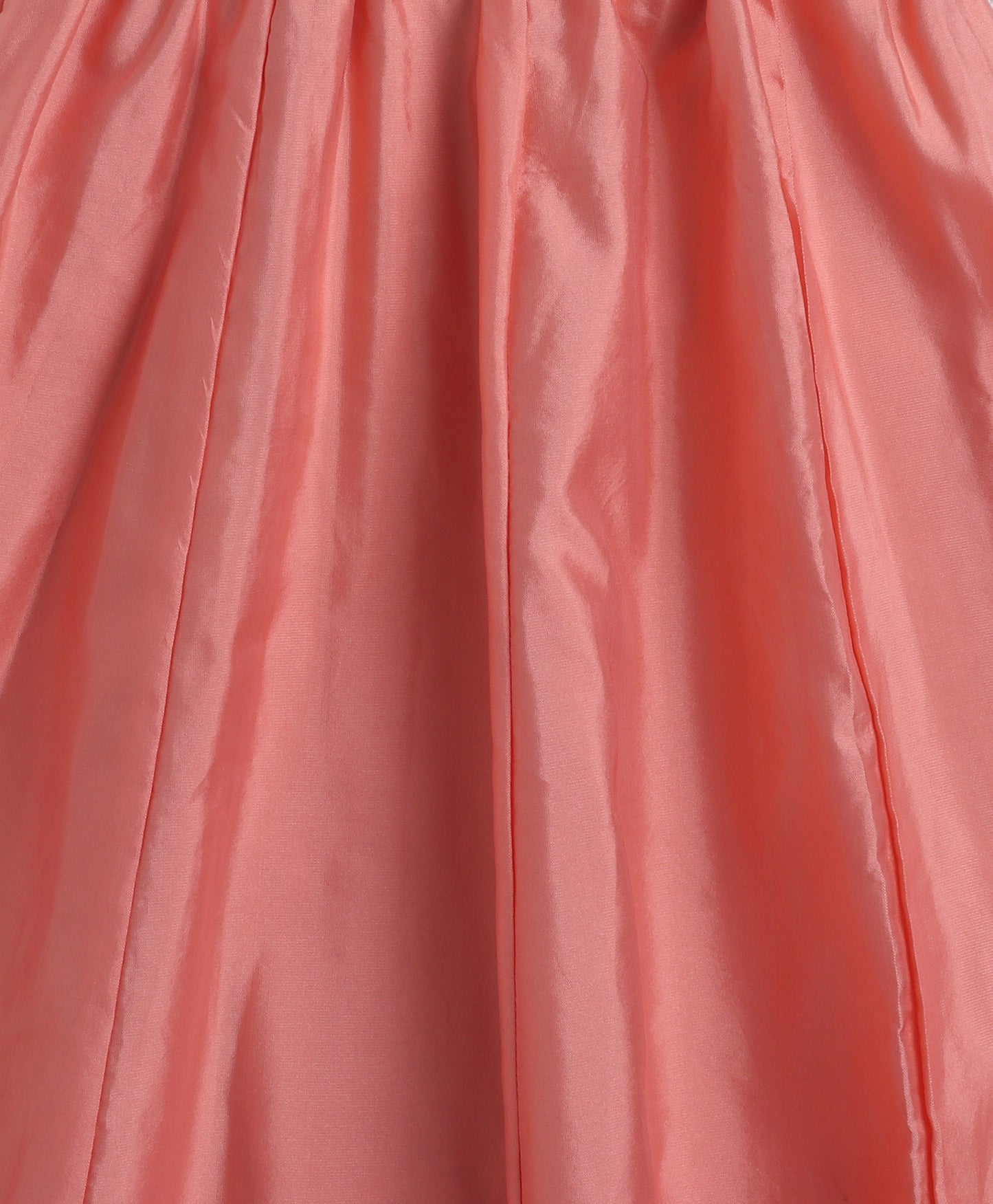 The Magic Wand Woven One Shoulder Choli and Lehenga with attach Dupatta Set Peach