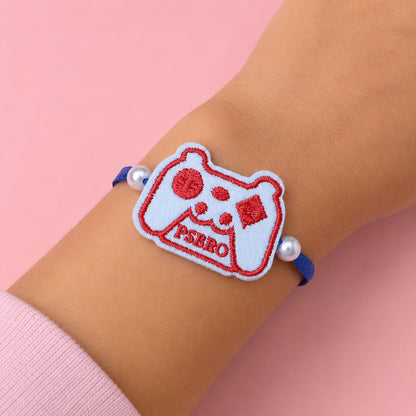The Magic Wand Trendy PS Bro Rakhi - White