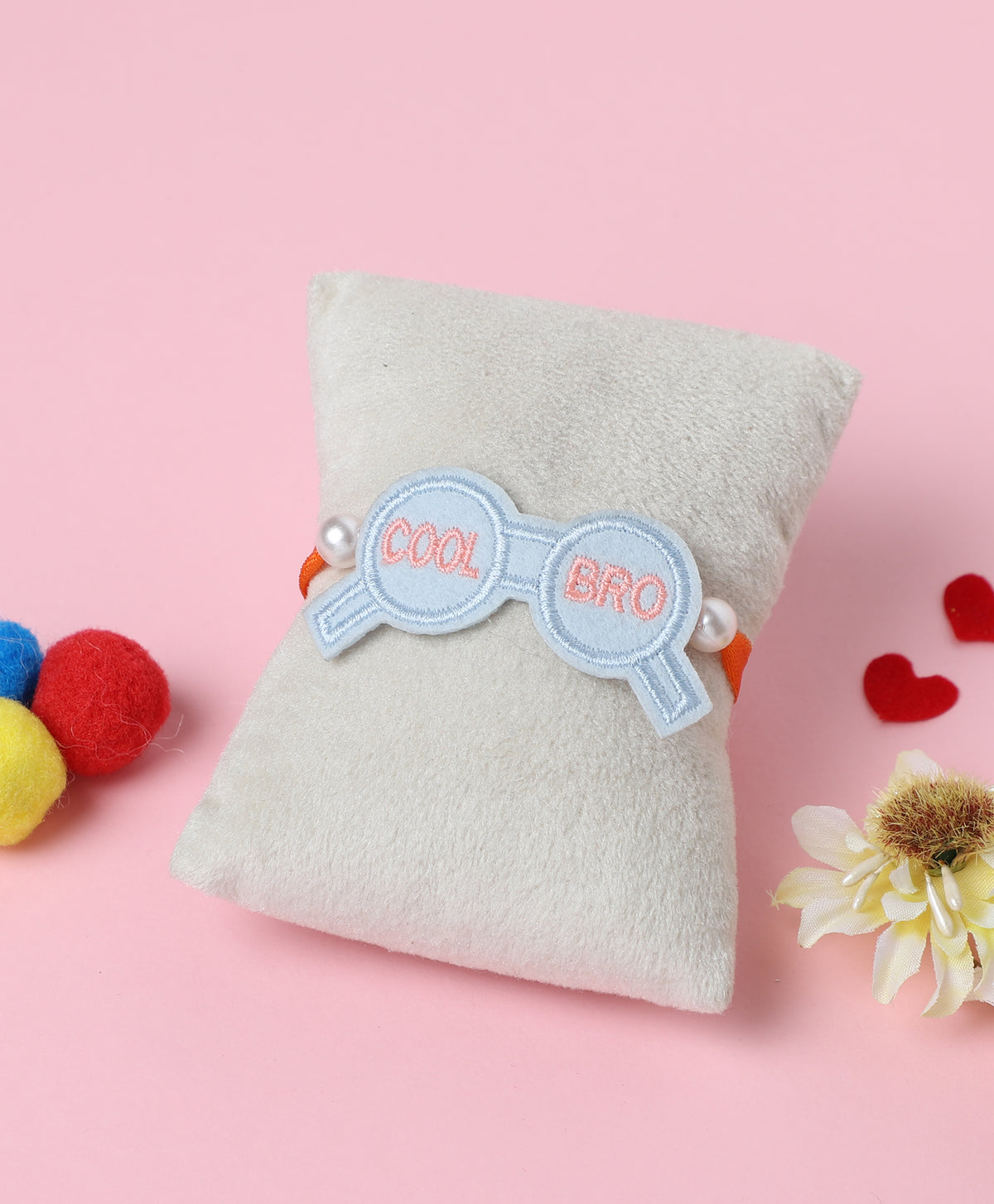 The Magic Wand Trendy Cool Bro Rakhi - White