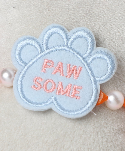 The Magic Wand Cute Paw Some Rakhi - White