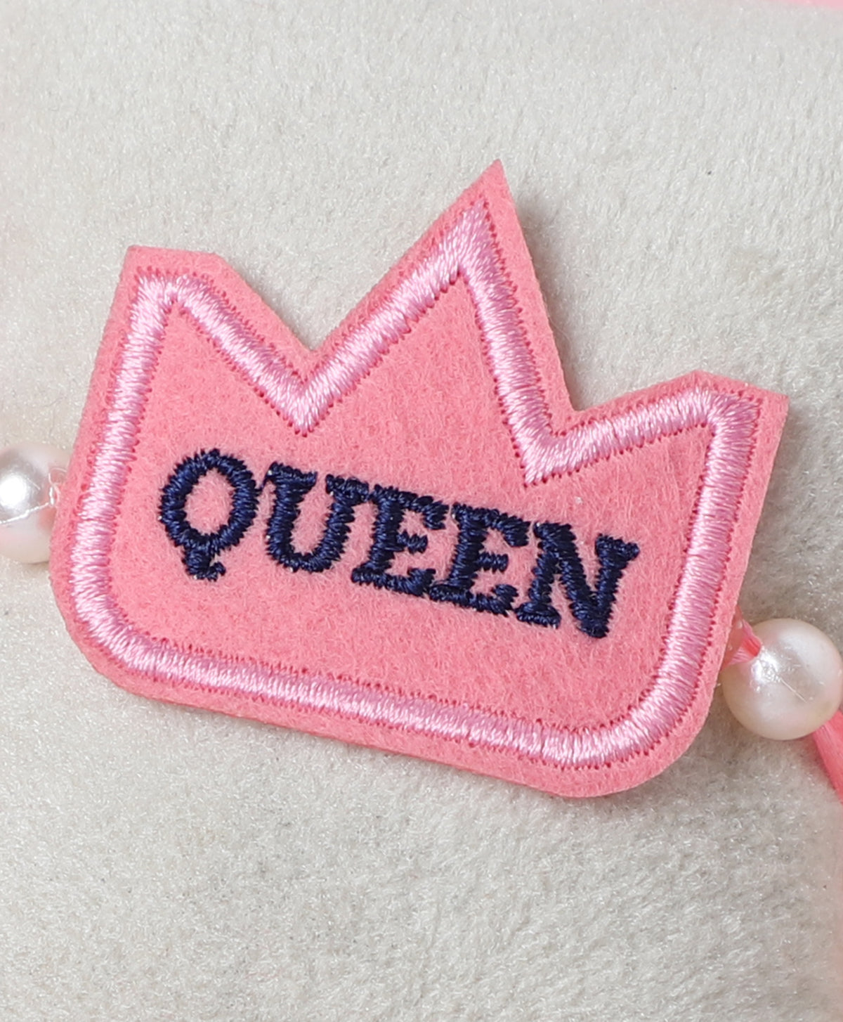 The Magic Wand Cute Crown Shaped Queen Rakhi - White