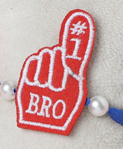 The Magic Wand Cute Bro Rakhi - White