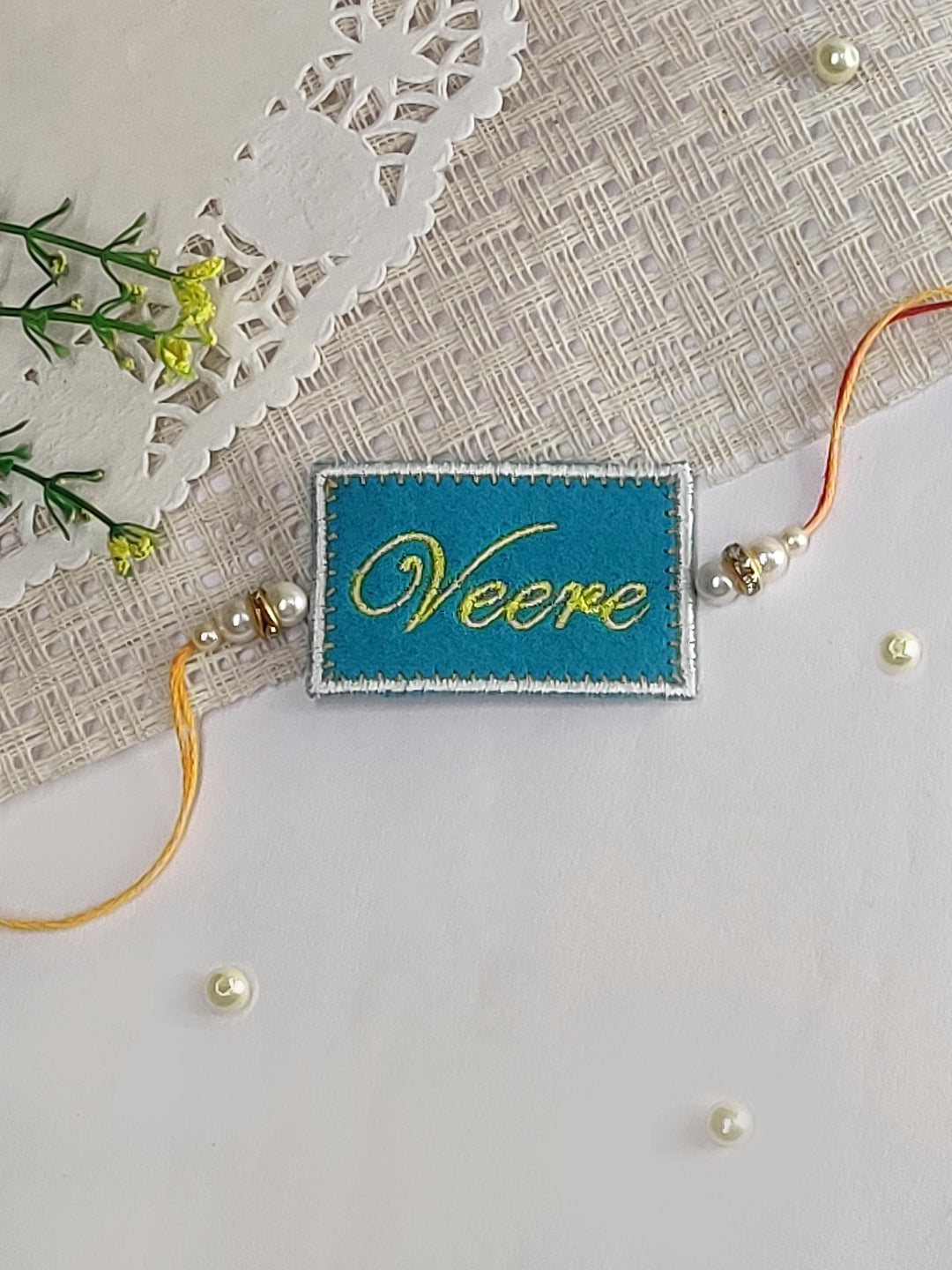 The Magic Wand Cute Veere Printed Rakhi - Blue