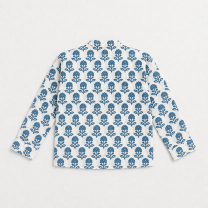 The Magic Wand Woven Geometric Printed Kurta - Multi Colour