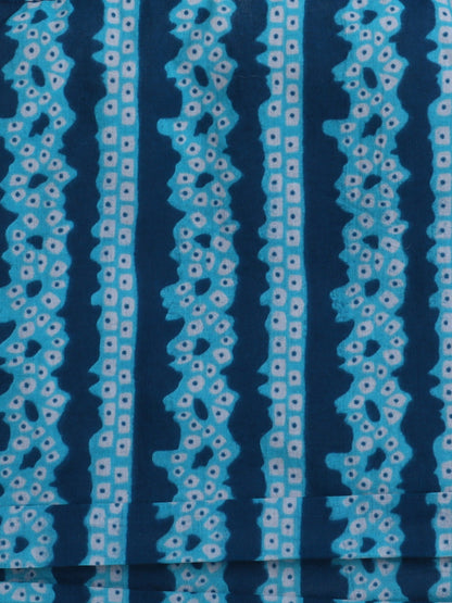 The Magic Wand Cotton Strappy All Over Printed Top and Skirt Set-n Teal Blue