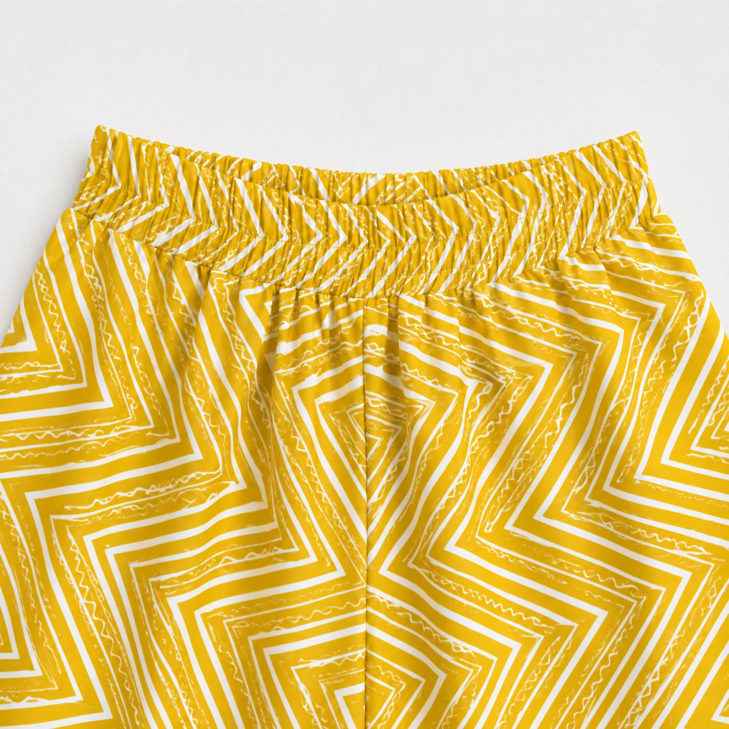 The Magic Wand Woven Sleeveless Floral Printed Ruffle Top And Palazzo Set - Yellow