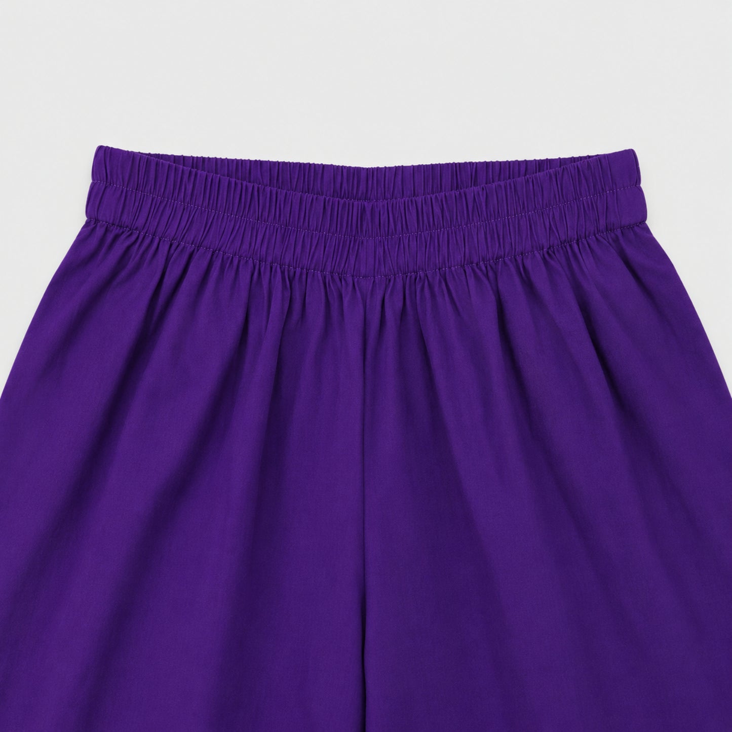 The Magic Wand Woven Three Fourth Sleeves Gota Laced Angrakha Kurta And Pant Set - Purple