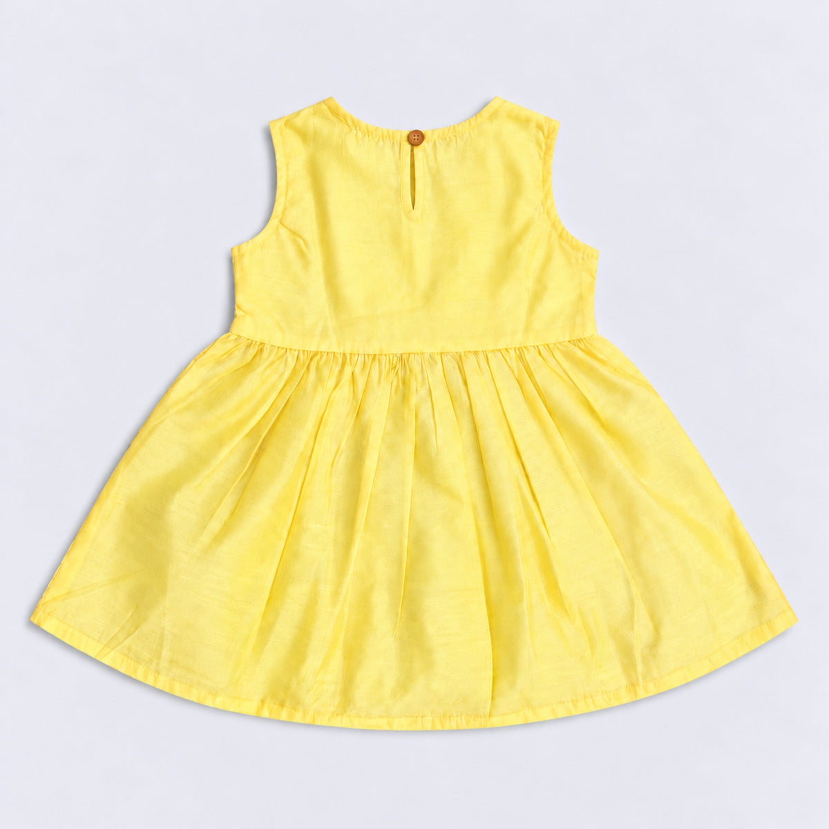 The Magic wand Woven Sleeveless Lace Embellished Kurti And Sharara Set With Dupatta - Yellow