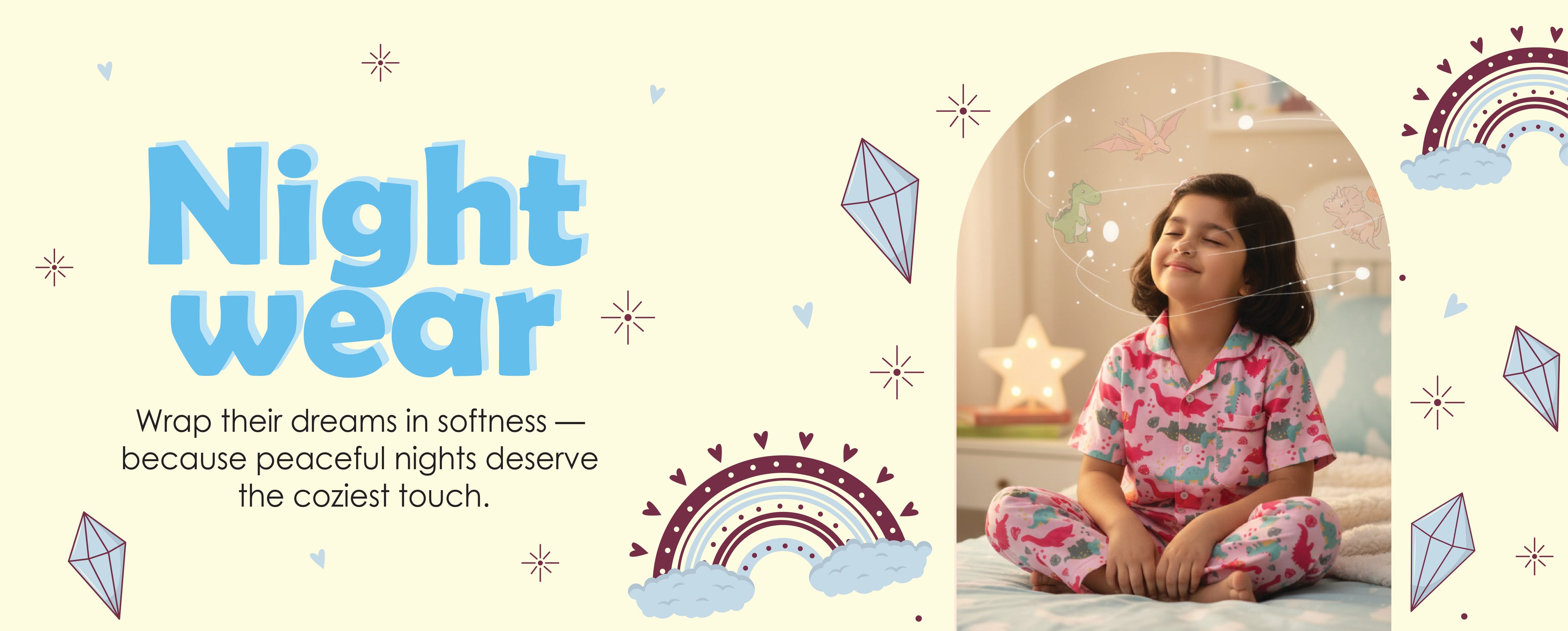 cotton nightwear for kids